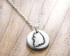 Tiny  South Korea Necklace