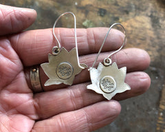 Lotus Flower Earrings