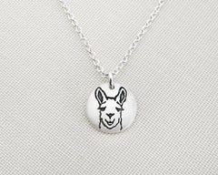 Tiny Llama Necklace