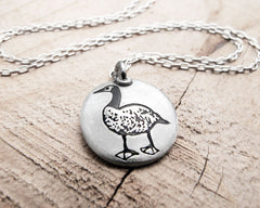 Little Canada Goose Necklace