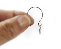 Tiny Dandelion Earrings