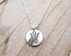 Tiny Giraffe Necklace