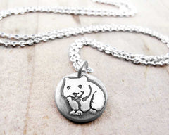 Tiny Wombat Necklace