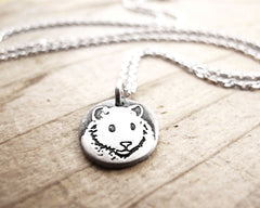 Tiny Hamster Necklace