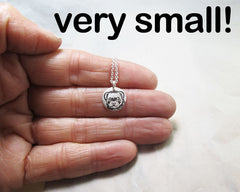 Tiny Ferret Necklace
