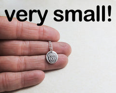 Tiny Sugar Skull Necklace