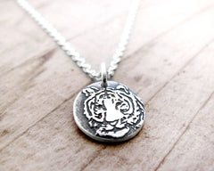 Tiny Tiger Necklace