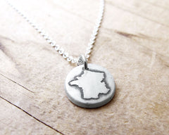 Tiny  France Necklace
