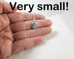 Tiny Lotus Flower Necklace
