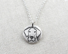 Tiny Great Dane Necklace
