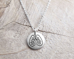 Tiny Lungs Necklace