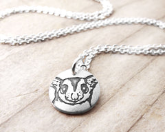Tiny Sugar Glider Necklace
