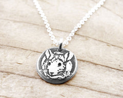 Tiny Chinchilla Necklace