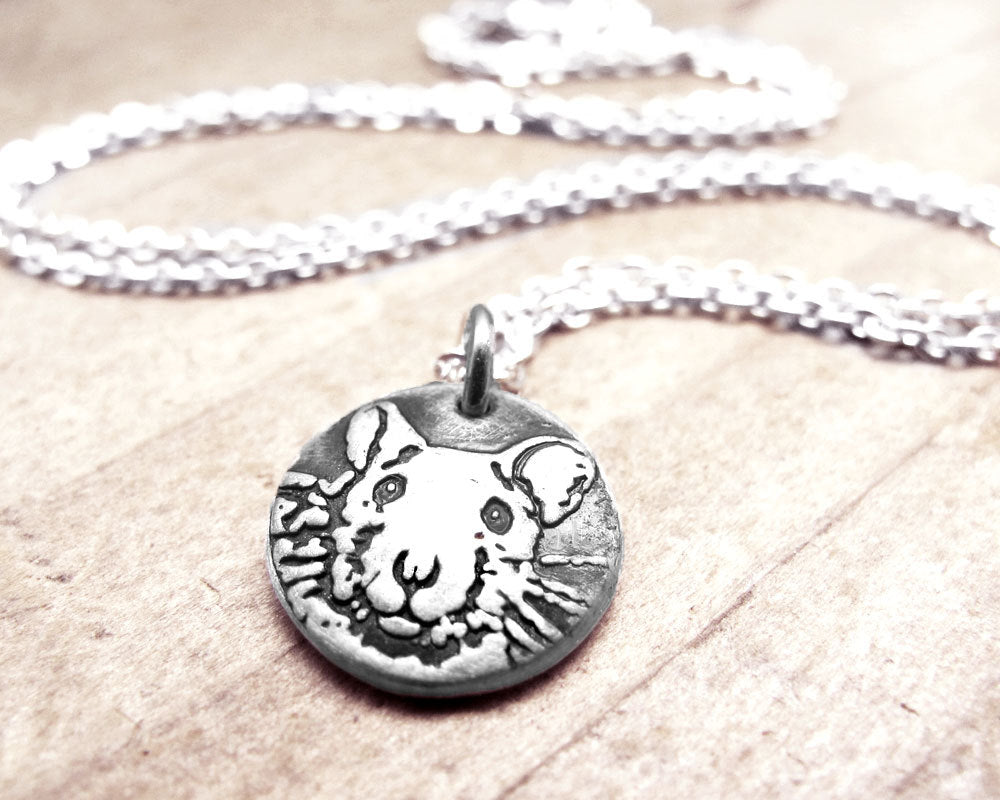 Tiny Rat Necklace – Lulu Bug Jewelry