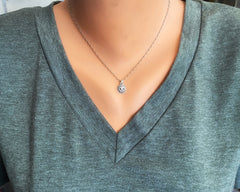 Tiny Skull Necklace