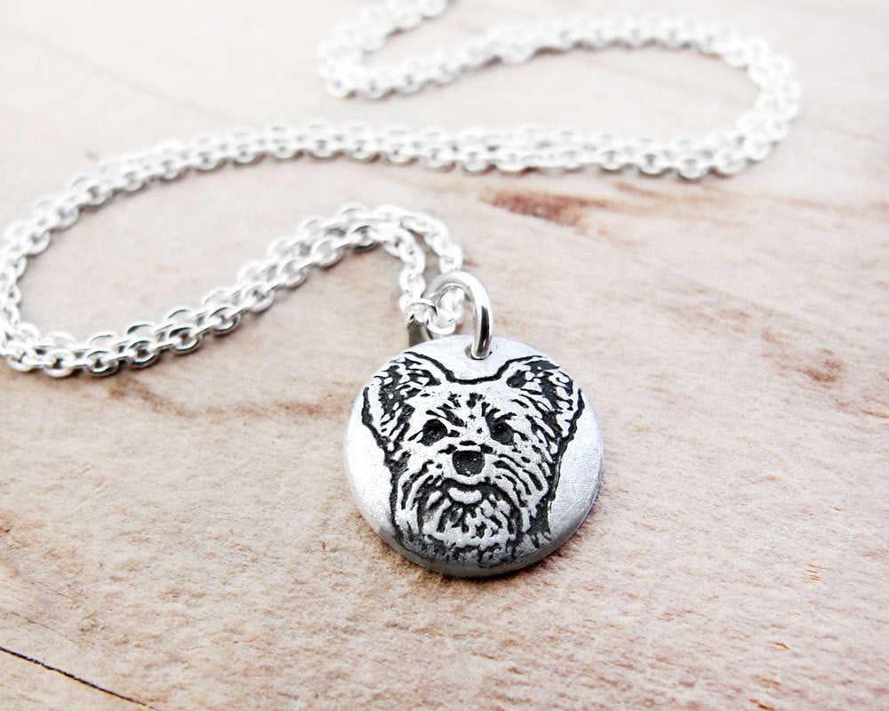 Yorkie necklace sale